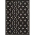 thumbnail image 1 of Safavieh Courtyard Black Indoor Outdoor Rug - 4' x 5'7", 1 of 4