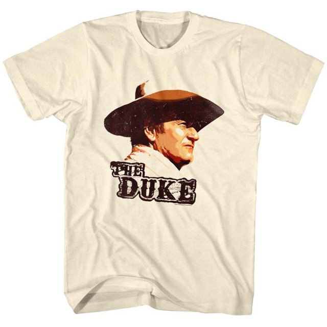 T-Shirt Adulte Naturel John Wayne Duke 4TG