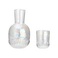 thumbnail image 3 of Bedside Glass Water Pitcher Set Vintage Large Capacity Water Carafe With Tumbler, 3 of 7