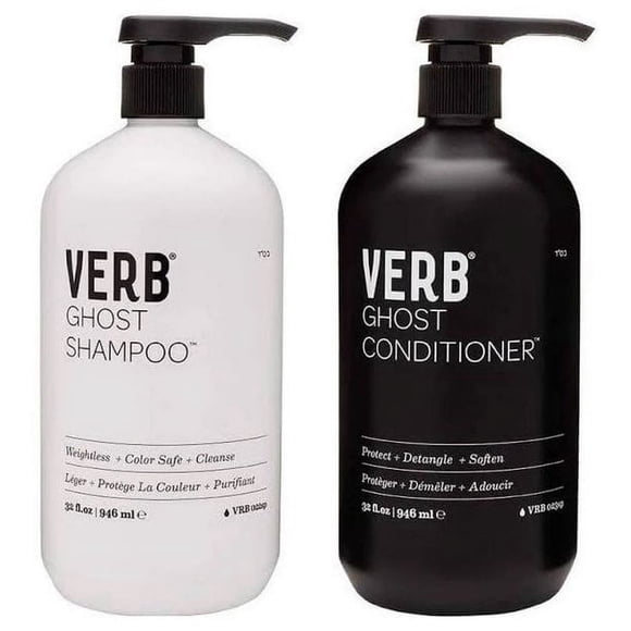 Verb Ghost Ensemble de Shampooing et Revitalisant 32 oz Chacun