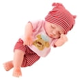 thumbnail image 2 of LSLJS Simulation Toy Baby Poupée Poupée Fille en Plastique Souple Poupée Poupée en Émail Jouet, 2 of 2
