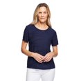 thumbnail image 1 of Iyla Women's Short Sleeve Ripple Tee, 1 of 6
