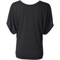 thumbnail image 5 of Bella + Canvas T-Shirt Dolman à Manches Drapées pour Femmes, 5 of 5