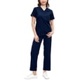 thumbnail image 2 of BELOVING Ensemble de Sarraus pour Femmes Haut d'Infirmière Pantalon Extensible à Manches Courtes Infirmière pour S, 2 of 8