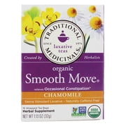 Traditional Medicinals - Organic Smooth Move Senna Chamomile Tea - 16 Tea Bags