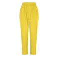 thumbnail image 1 of EQWLJWE Women's Jogger Scrub Pants, Solid, Plus Size, 1 of 4