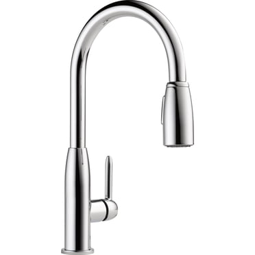 Peerless Single Handle Pull-Down Kitchen Faucet in Chrome