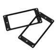 thumbnail image 3 of Electric Guitar Pickup Frame, 2 Pcs Replacement Standard Size Sturdy Humbucker Pickup Cover  For Decoration Black, 3 of 8