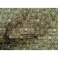 thumbnail image 4 of oneOone Cotton Cambric Fabric Stripe & Square Geometric Print Fabric BTY 56 Inch Wide, 4 of 4