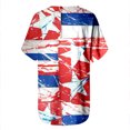 thumbnail image 4 of Hauts d'Été pour Femmes Grande Taille en Liquidation, T-Shirts à Col Rond Imprimés pour Femmes, T-Shirt à Manches Courtes, Blouse, Hauts Amples, T-Shirt à Col en V pour Femmes en Liquidation, 4 of 5
