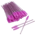 thumbnail image 4 of Disposable Nylon Makeup Brush Eyelash Eyebrow Wands Portable Set for Eyelashes 50pcs, 4 of 7