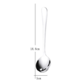 thumbnail image 2 of stainless steel table spoon, hotel tableware, 2 of 5