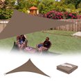 thumbnail image 2 of Binwennn Sun Shade Triangle Sun Shade 95% Block For Patio Backyard Garden Outdoor Activities With Fixing Kit outside Table Cover Floating Garden Flower Bed Cover Sofa Back Cover Seat Covers for Couch, 2 of 4