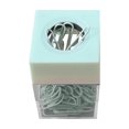 thumbnail image 1 of Transparent Plastic Paperclip Holder - Desktop Dispenser, Large Capacity, Easy to Operate, For Office Supplies, 1 of 5