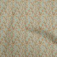 thumbnail image 1 of oneOone Rayon Light Green Fabric Florals Sewing Craft Projects Fabric Prints By Yard 56 Inch Wide, 1 of 4