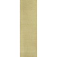 thumbnail image 1 of HomeRoots 353903 2 ft. 3 in. x 7 ft. 6 in. Runner Polyester Canary Yellow Area Rug, 1 of 2