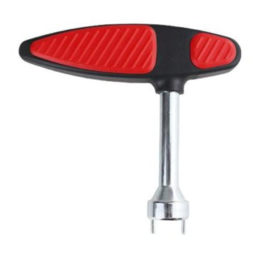 Clé à Crampons pour Chaussures de Golf en Acier Inoxydable Clé de Crampons Réglable Clé Universelle Outil de Remplacement et de Retrait de Crampons
