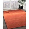thumbnail image 2 of Ahgly Company Tapis d'Intérieur Rectangulaire Abstrait Orange Rouge, 2 Pieds x 5 Pieds, 2 of 6