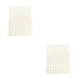 thumbnail image 1 of Wweixi Eye Face Gems Rhinestone Stickers Beads No Glue Eyebrow Rainbow Makeup Jewelry Accessory DIY Decorations Wedding Pearl color 2Set, 1 of 6