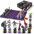 thumbnail image 1 of The Batman Ensemble d'Échecs (The Dark Knight vs The Joker), 1 of 6