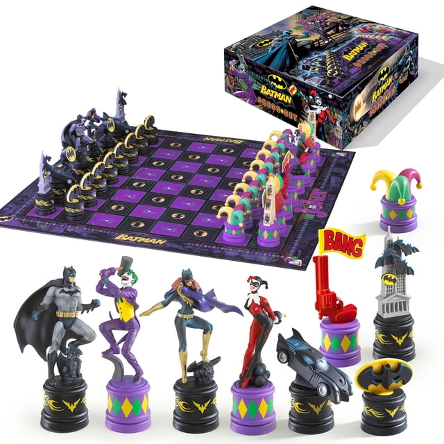 The Batman Ensemble d'Échecs (The Dark Knight vs The Joker)