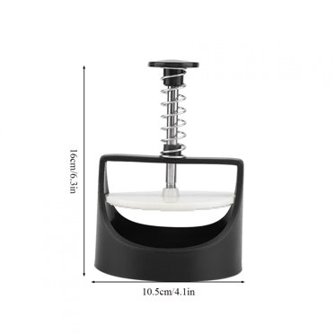 Hamburger Press, Hamburger Press Patty Maker, Stainless Steel Black Hamburger Press Patty Maker Paper Burger Presses Hamburger Patty Maker For Kitchen Use