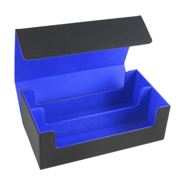 Bunblic Card Deck Box Magnetics Closure Container Basketball Cards Game Card Storage