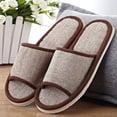thumbnail image 2 of RKSTN Pantoufles pour Femmes Hommes Couples Mode Décontractée Pantoufles de Maison Intérieur Sol Chaussures Plates Sandales,Pantoufles pour Femmes Intérieur Extérieur, 2 of 7