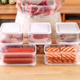 thumbnail image 4 of Boîte de Réfrigérateur Support Cuisine Organisateur Transparent Placard Conteneur avec Couvercle Rangement, 4 of 8