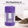 thumbnail image 3 of Bocal de Rangement Scellé, Léger Portable Polyvalent Rechargeable Durable avec Grossissement pour Maison Violet, 3 of 8