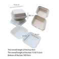 thumbnail image 3 of Bakeware 1 Bento 10 Disposable Baking Snack Boxes Cake Kitchen Dining Bar Disposable Bento Boxes 10 Cake Snack Baking Kitchen Dining Bar Disposable Baking Boxes Bento Snack 10 Cake Kitchen Dining Bar, 3 of 7