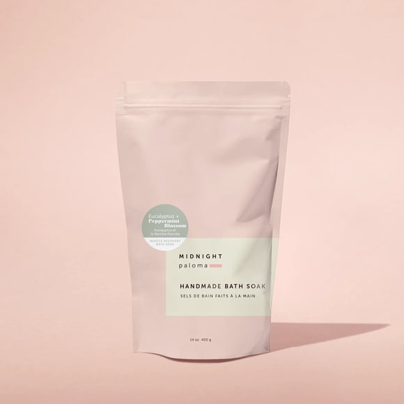 Midnight Paloma Eucalyptus + Peppermint Blossom Muscle Recovery Bath Soak 14oz