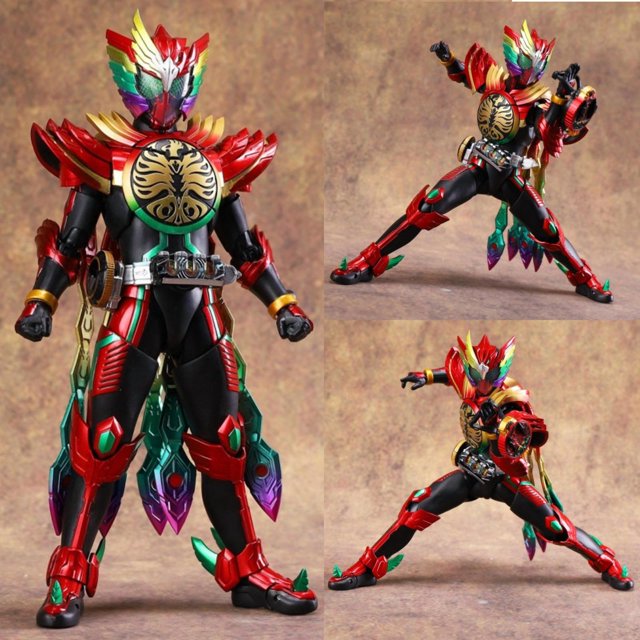 Kamen SHF Rider Articulated Action Figure Toy Model Peripherals - OOO Oz Eternal Bird