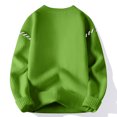 thumbnail image 1 of Pisexur Mens Sweater Casual Fashion Solid Color Ribbed Knit Sweaters Long Sleeve Crewneck Sweater Fall Winter Warm Oversized Pullover Sweaters Plus Size Sweaters M-4XL, 1 of 7