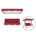 thumbnail image 2 of ziyahi Trousse d'Auvent Imperméable pour Auvent de Balançoire, Housse de Chaise Balançoire de Jardin Extérieure, Rouge, 2 of 9