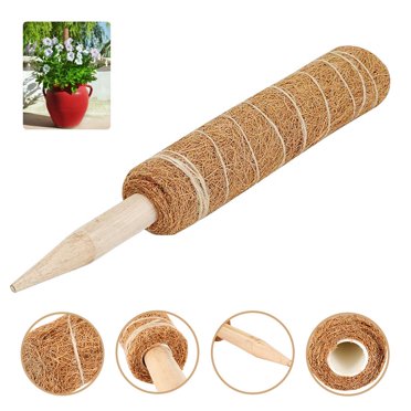 Coco Coir Pole - Moss Poles Plant Stakes For Indoor Plants Tall Plant and Coconut Fiber to Grow Upward - Moss Pole for Plant Support Potted Plants - Moss Stick for Indoor Plant Accessor