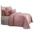thumbnail image 4 of Better Trends BSWRDOPI Collection Anneau de Mariage Couvre-Lit Taille Complète-Double, Rose, 4 of 5
