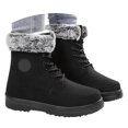 thumbnail image 1 of Mepaouo Bottes d'Hiver pour Femmes à la Cheville, Imperméables, à Lacets, Bottillons de Randonnée Antidérapants, Chaussures de Marche d'Extérieur, 1 of 7