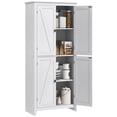 thumbnail image 1 of HOMCOM 72" Freestanding Kitchen Pantry, Buffet Cabinet, White, 1 of 10