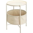 thumbnail image 1 of Coffee Round Table, Metal Nightstand, Sofa Side Table, Bedside End, 1 of 8
