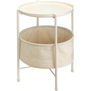 Coffee Round Table, Metal Nightstand, Sofa Side Table, Bedside End