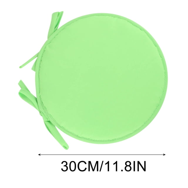 Yhmxh Coussins de Chaise Intérieur Extérieur Coussins de Chaise Ronds avec Attaches, Coussins Ronds pour Chaises de Salle à Manger Coussin de Siège Rond Coussins de Chaise de Jardin Ensemble pour Meuble