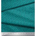 thumbnail image 2 of Soimoi Moss Georgette Fabric Dots Shirting Decor Fabric Printed Yard 42 Inch Wide, 2 of 3