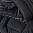 thumbnail image 4 of JML de luxe en satin 8 pièces Couette Set Cal King, Silky Satin Bed in A Bag Couette Set, 4 of 5