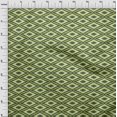 thumbnail image 3 of oneOone Georgette Viscose Fabric Geometric Ikat Fabric Prints By Yard 42 Inch Wide, 3 of 4