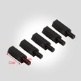 thumbnail image 1 of 100pcs Plastique Nylon Hexagonal Mâle Femelle Entretoise Tête Ronde Vis Écrou avec Filetage Métrique pour M2 M3 M4 Vis et Écrou, 1 of 8