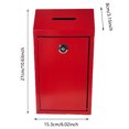 thumbnail image 2 of Boîte de Rangement en Métal avec Porte-Documents, Boîte de Rangement d'Extérieur avec Grande Doublure en Fourrure, Grand Support de Rangement pour l'Extérieur (Noir), 2 of 6