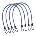 thumbnail image 3 of koolsoo 4 Pcs Corde Élastique pour Bagages avec Sangle et Crochet Extérieur Bleu, 3 of 9