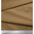 thumbnail image 2 of Soimoi Modal Satin Fabric Artistic Leaves Print Fabric by Yard 42 Inch Wide, 2 of 5
