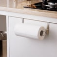 thumbnail image 3 of relayinert Stainless Steel Paper Towel Holder Rustproof Hanging Tissue Rack Bathroom Toilet Roller Stand, 3 of 5